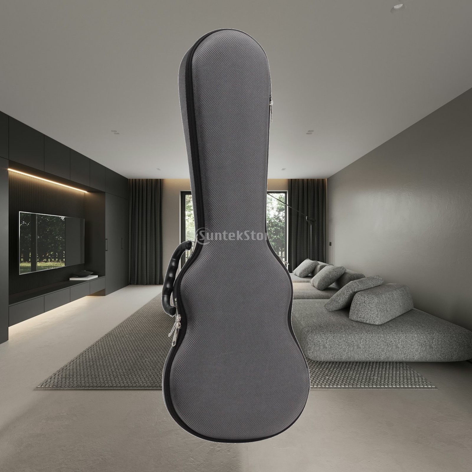 Case Guitar Gig Bag - Ukulele Çantası Tenor Sert Kılıf Gig
