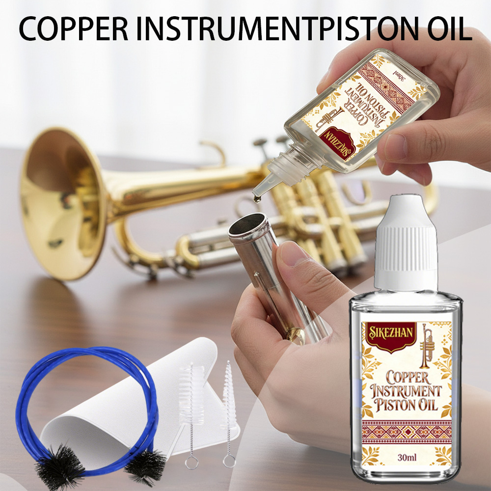 Trumpet Valve Oil - Trompet, Trombon, Tuba için Premium Pirinç