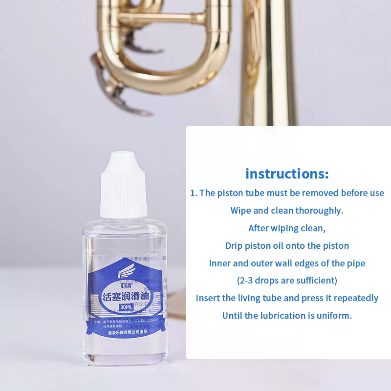 30/50ml Valf Yağlama Yağı Bakı - Trumpet Valve Oil incelemesi ve fiyatı